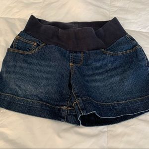 Motherhood Maternity Jean Shorts S